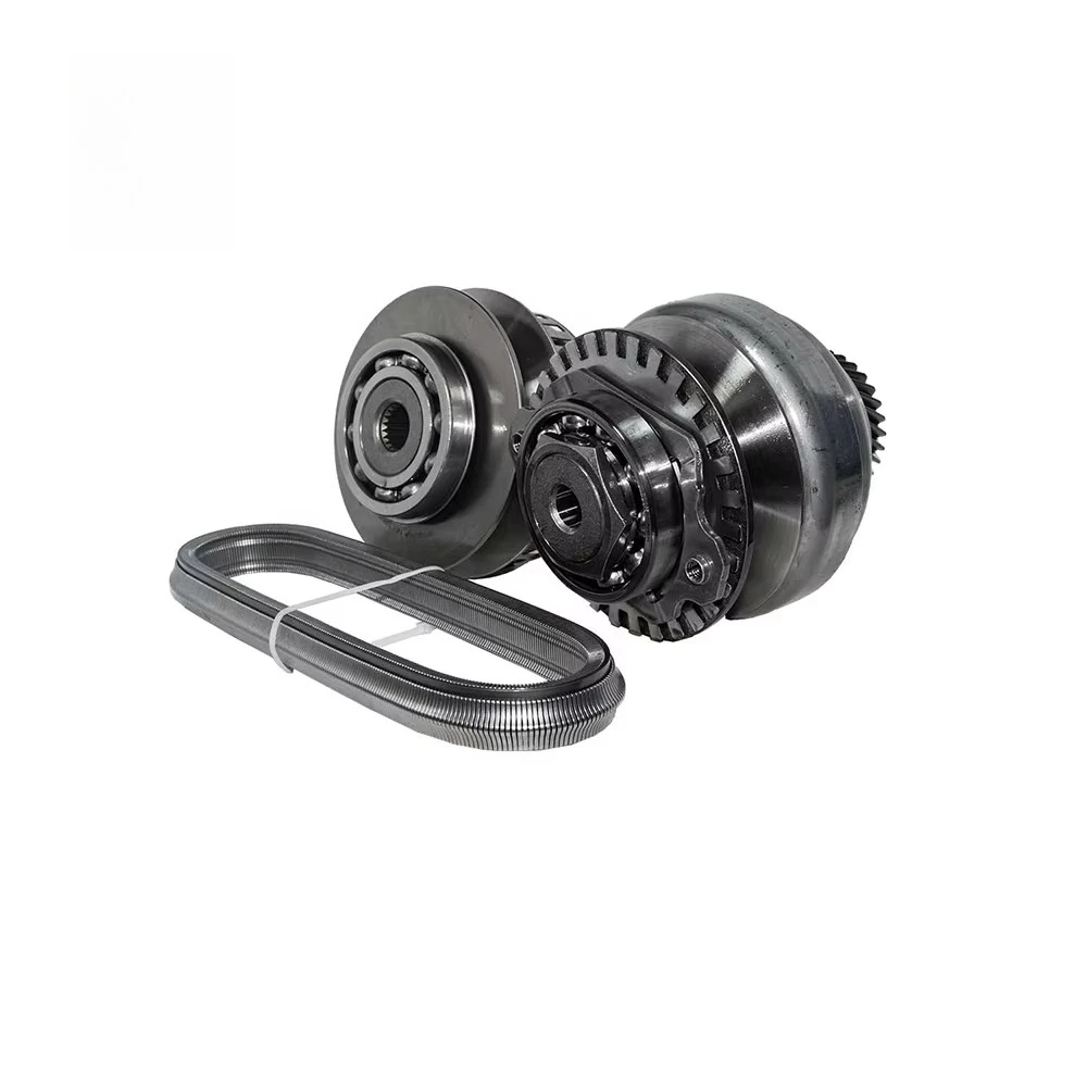 

New Condition CVT Pulley Set With Cover Reman Cvt Gearbox Parts JF011E JF015E JF017E Transmission Parts Chain Belt Pulley Set