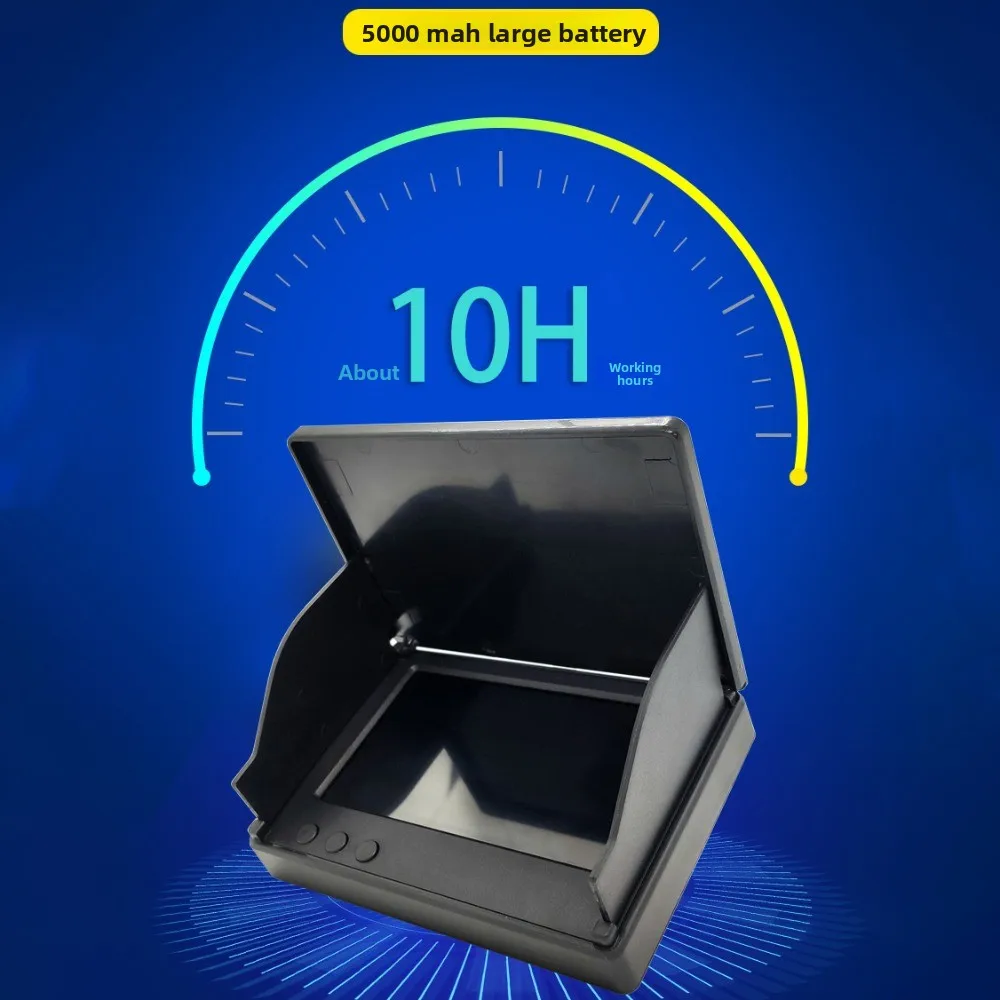 شاشة 4.3 بوصة مراقبة الصيد تحت الماء IPS عرض الشمس قناع تحت الماء صياد السمك رصد للرؤية الليلية LCD