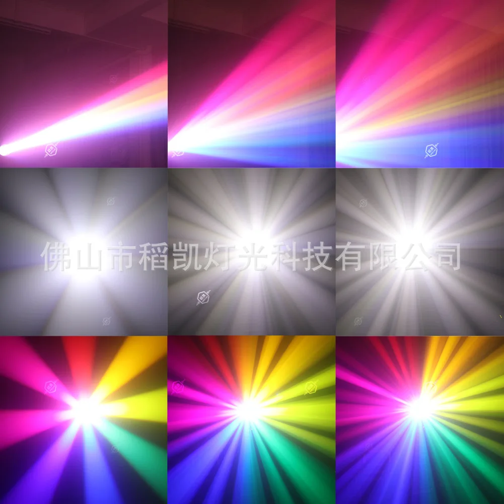 وحدة LED 150 واط شعاع الضوء المتحرك رئيس الضوء مع مصباح RGB دائرة الرقص الجدول مصباح حياة طويلة بار الزفاف