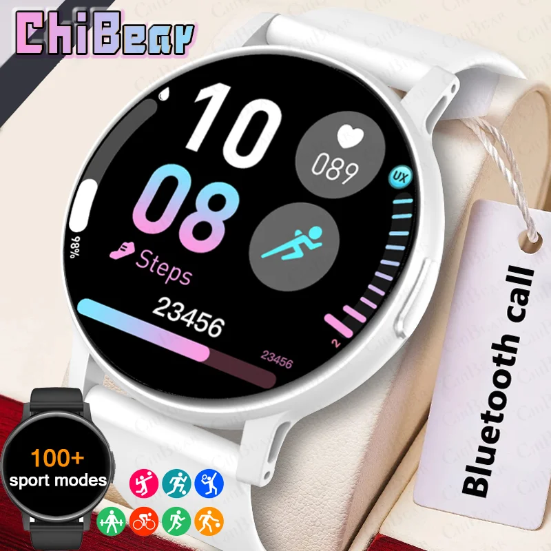 New Sport Smartwatch 1.39 Inch HD Screen GPS Tracker Fitness Tracker Heart Rate Waterproof Bluetooth Call Smart Watch For Women