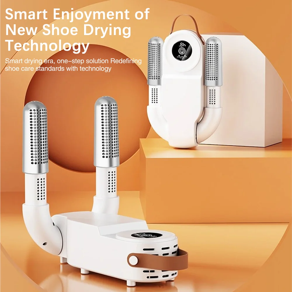 TINSOL Nuovo Touch Screen Pieghevole Asciuga Scarpe Riscaldamento Veloce Sterilizzazione Riscaldatore Calzini Asciugatrice Scarpa Deodorante Aria Calda Deumidificatore