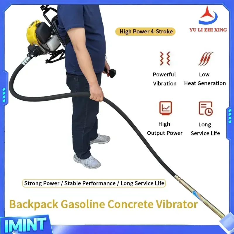 Highly Recommended Construction Machinery Portable Concrete Vibrator High Efficiency Motor Immersion Concrete Vibrator