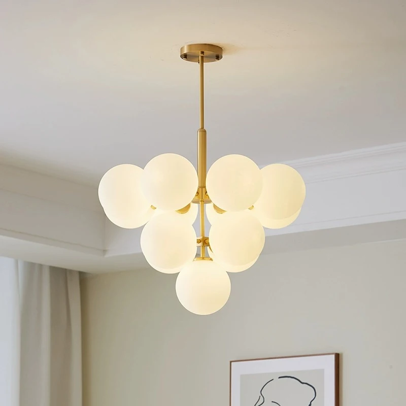 

Современные стеклянные подвесные светильники для украшения дома, роскошная люстра для гостиной, освещение для спальни, подвесные подвесные светильники