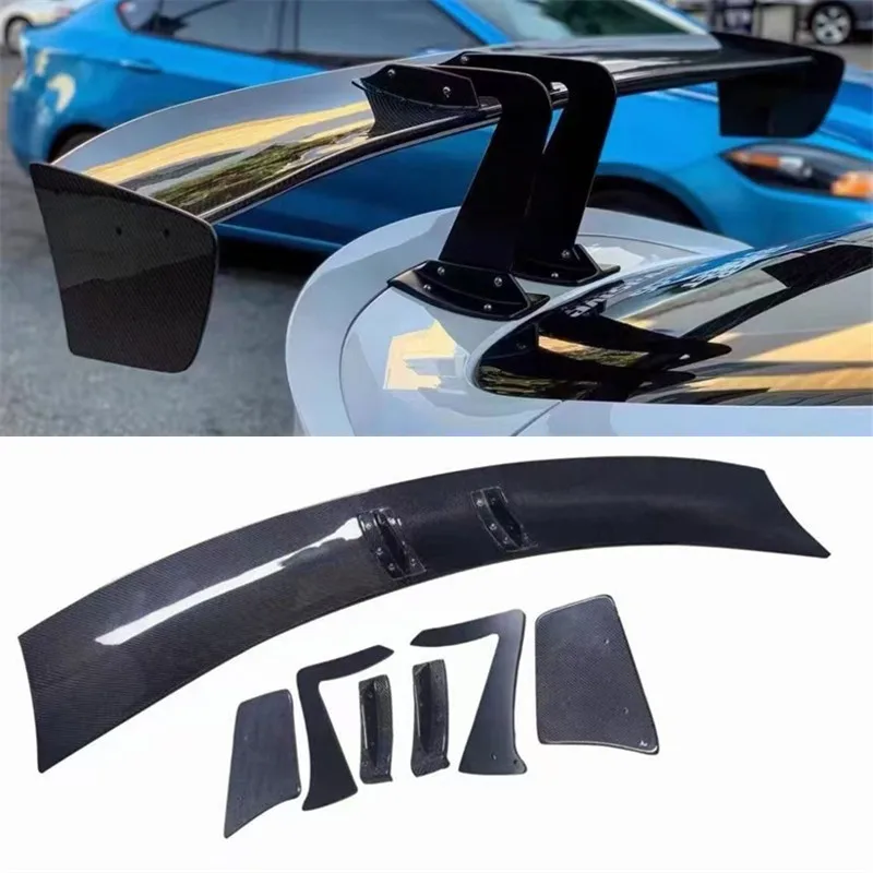 

Для Toyota Supra A90 2018-2025 настоящее углеродное волокно хвостовое крыло крыло задний багажник губа автомобильные аксессуары ремонт украшения комплект спойлера