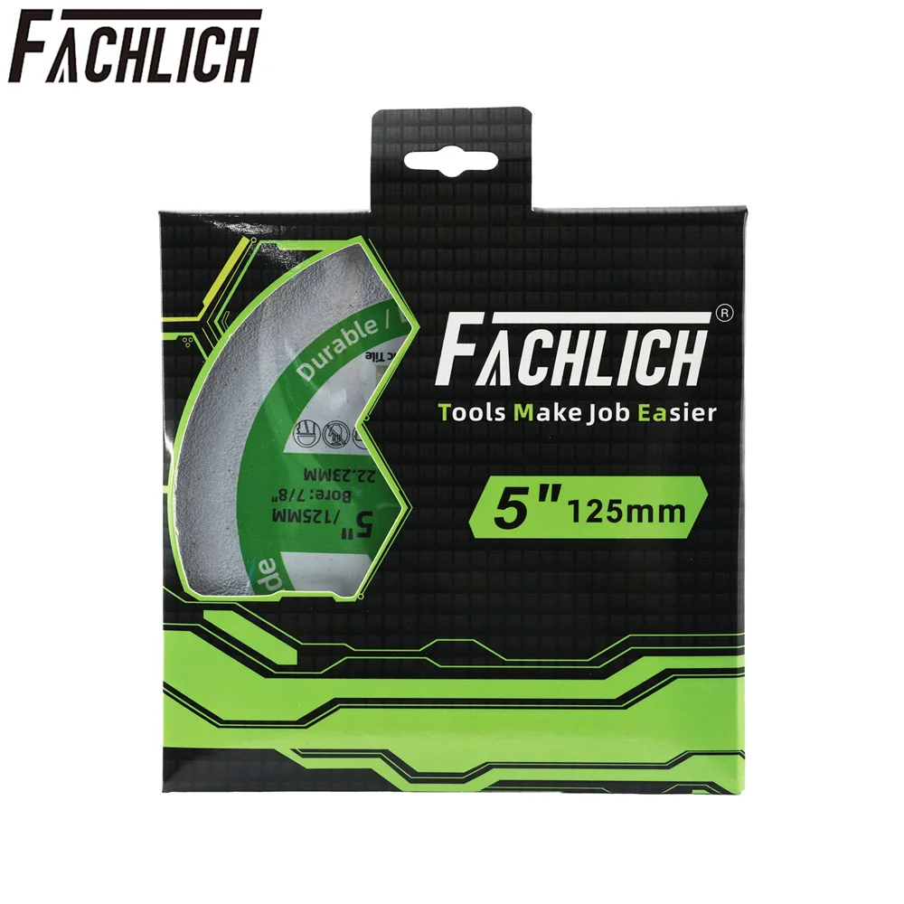 FACHLICH 1/3/5pcs 50/75/85/100/115/125mm Diamond Cutting Glass Disc Grinding Plate Cut Jade Crystal Ceramic Diamond Saw Blade
