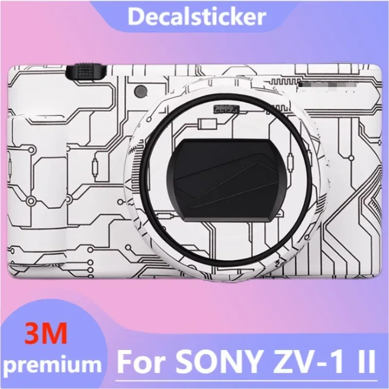 For SONY ZV-1 II Camera Body Sticker Protective Skin DecalVinyl Wrap Film Anti-Scratch Protector Coat