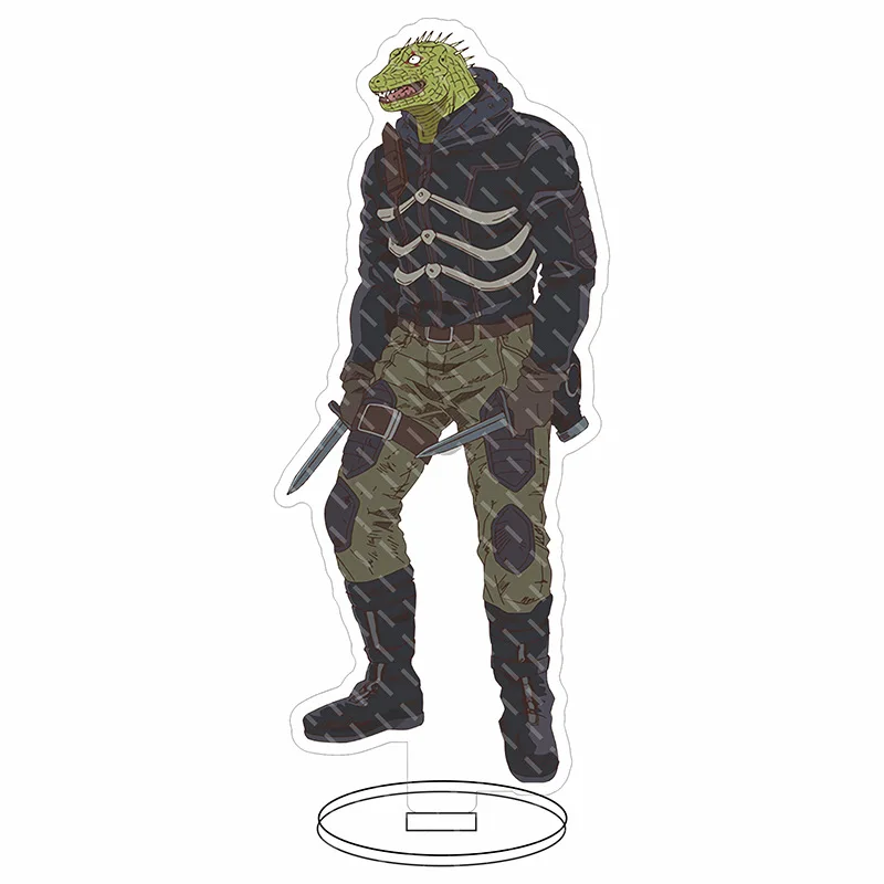 15cm Dorohedoro Stand Acrylic Figure Nikaido Caiman Model Plate Standing Sign Cosplay Gothic Horror Personality Decor