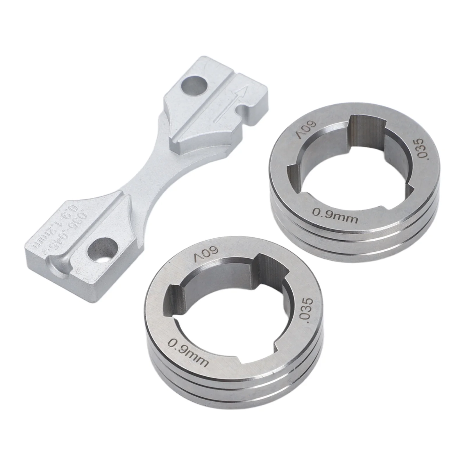 0.35\'\' V-Groove Drive Roll Kit V-Groove Profile Metal Construction Easy Installation For Lincoln Power for mig 216