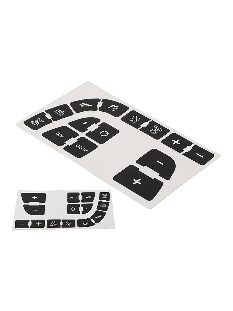 Set Of Stickers Button Repair Decal Sticker Control Cells Practical To Use Sunlight And Abscission C Clima Buttons New