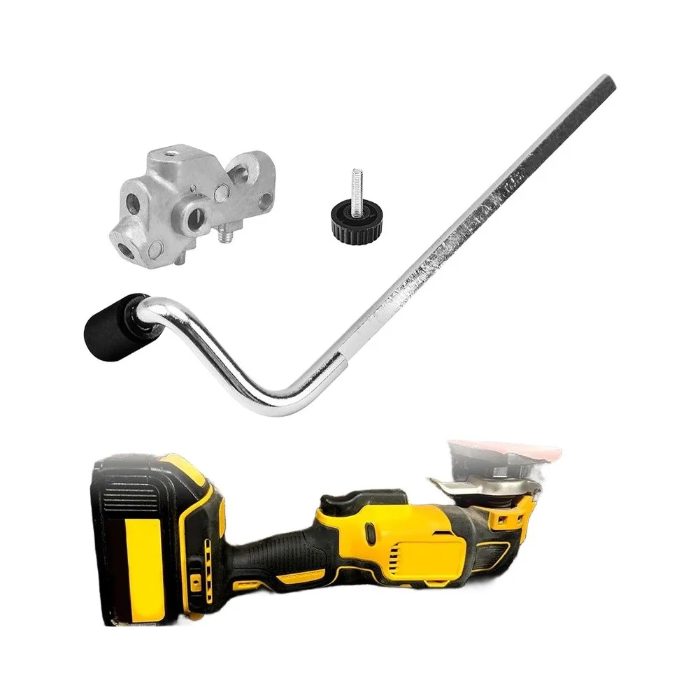 Metal Depth Guide Lever Kit for Oscillating For Multi Tools Includes Lever Aluminum Connector Adjustable Locking Knob