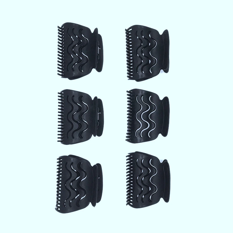 12Pcs/Set 3 Sizes Detachable Handle Hair Roller Brush With Positioning Clips Ceramic Barrel Curler Comb Hairdresser