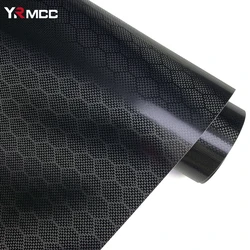 Carbon Fiber Vinyl Wrap Diamond Forged Carbon Black Car Stickers Waterproof Motorcycles Modified Car Body Film Cars Accessories