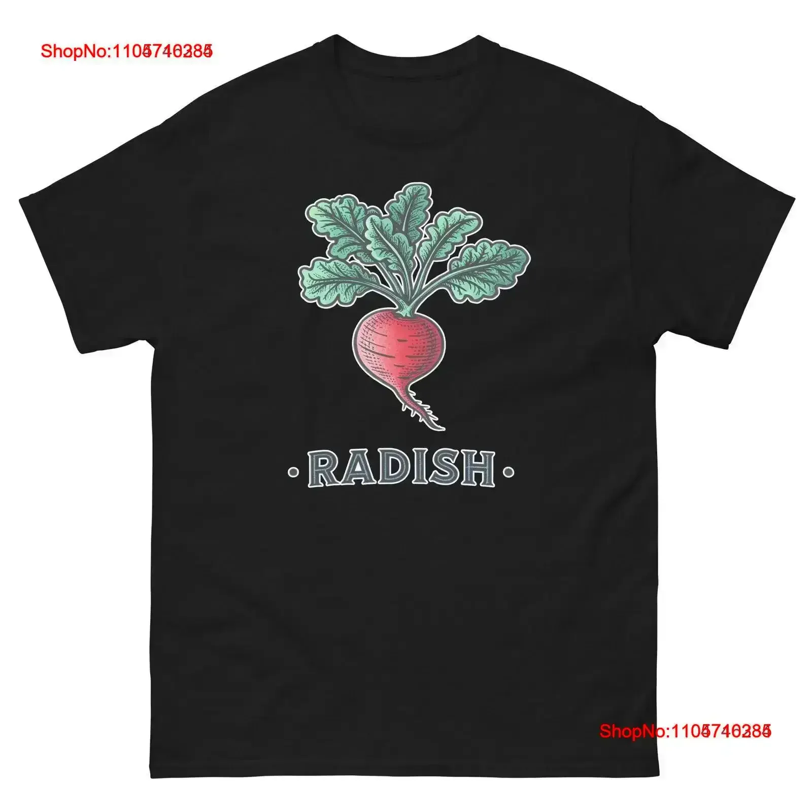 Radish Fruits Vegetables Fresh Food Groceries T Shirt vintage Washed graphic Versatile Casual designer clothes Stylish vintage