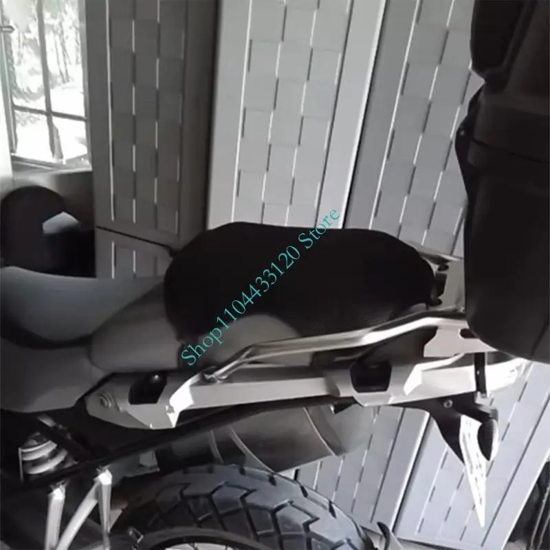 0XXD Bantal Penutup Tempat Duduk Gel Sepeda Motor Sejuk dengan Dasar Busa Memori Permukaan Tahan Air Universal untuk Sebagian