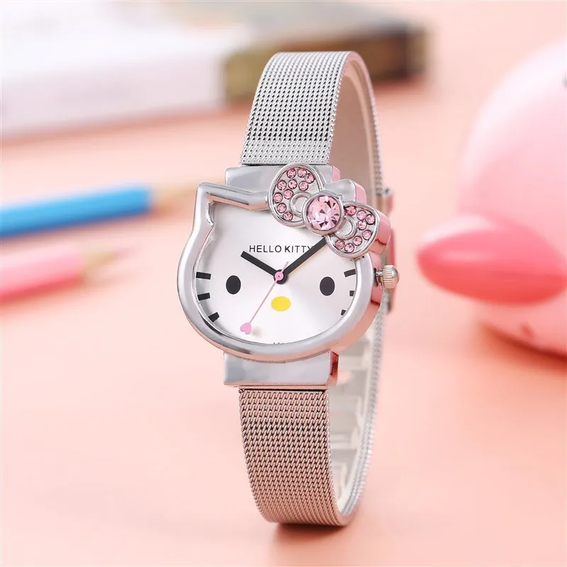 Cute Children HelloKittys WatchCartoon Watch Girl Quartz Watch Creative Birthday Gifts Manufacturers Wholesale Spot