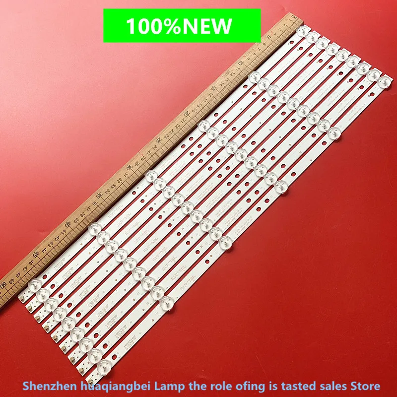 

FOR LED backlight strip for K49H　Light strip D49K7202 K490WD7 A2 4708-K490WD-A2213K01 6LED 49CM 3V 100%NEW