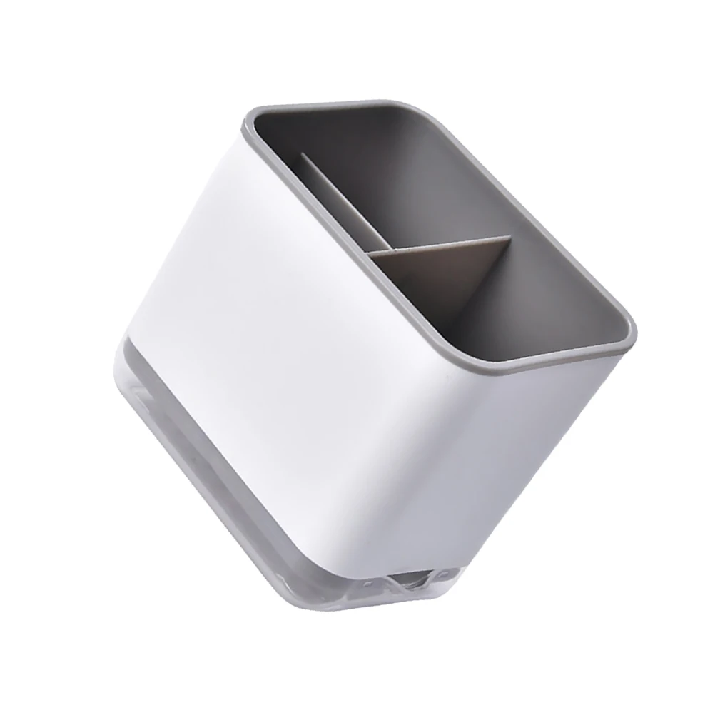 

Multifunctional Kitchen Rack Grey Easy Clean Utensil Holder Utensil Holders Chopsticks Forks Ladle Organizer Storage