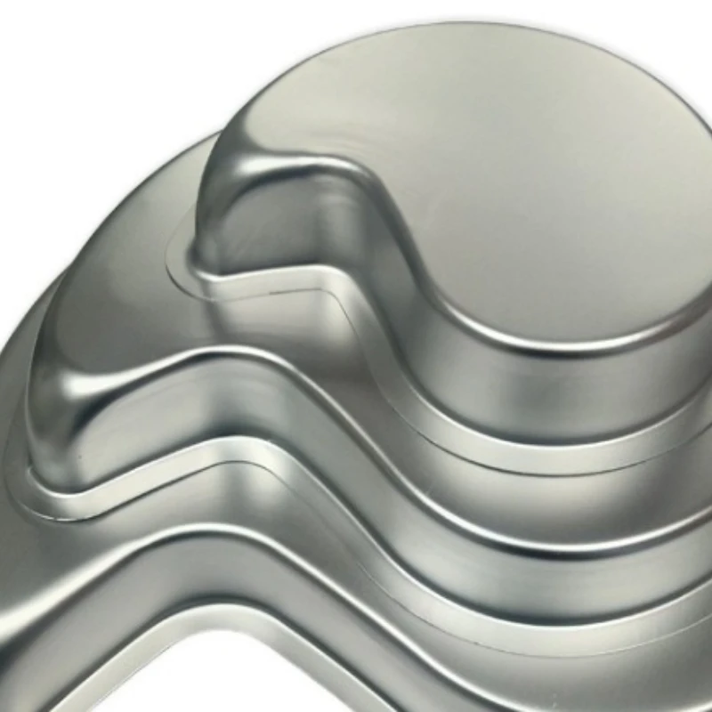 

Large Raindrop 3-piece cake mold, baking utensils, kitchen DIY baking tools, aluminum alloy cake baking pan