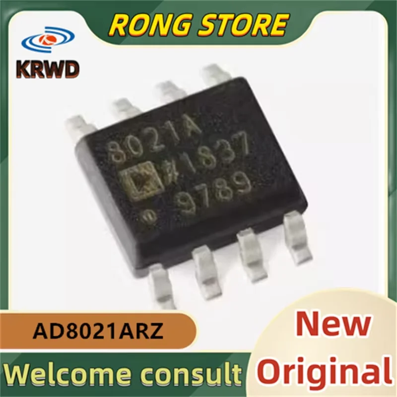 (10PCS) 8021A New and Original Chip IC AD8021ARZ-REEL7 AD8021ARZ SOP8