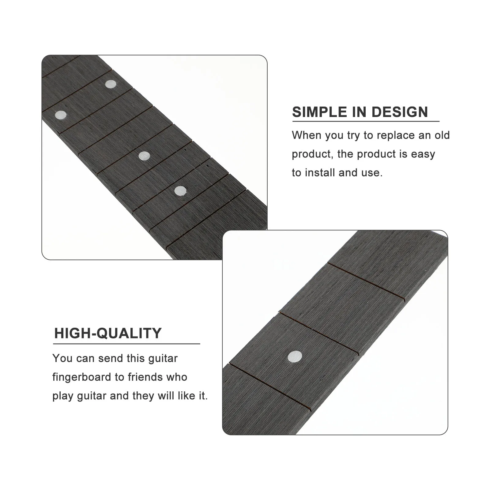 

Finger Folk Guitar Fingerboard Durable Plate Pretty Portable Accessory Acoustic