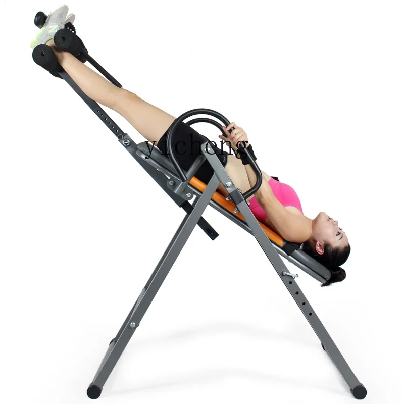 Z Inverted machine household lumbar stretching traction yoga auxiliary fitness sports equipment