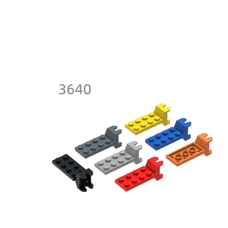 52pcs MOC Compatible Parts 3640 & 617614 Hinge Plate 2 x 4 with Articulated Joint - Female Building Blocks Bricks DIY