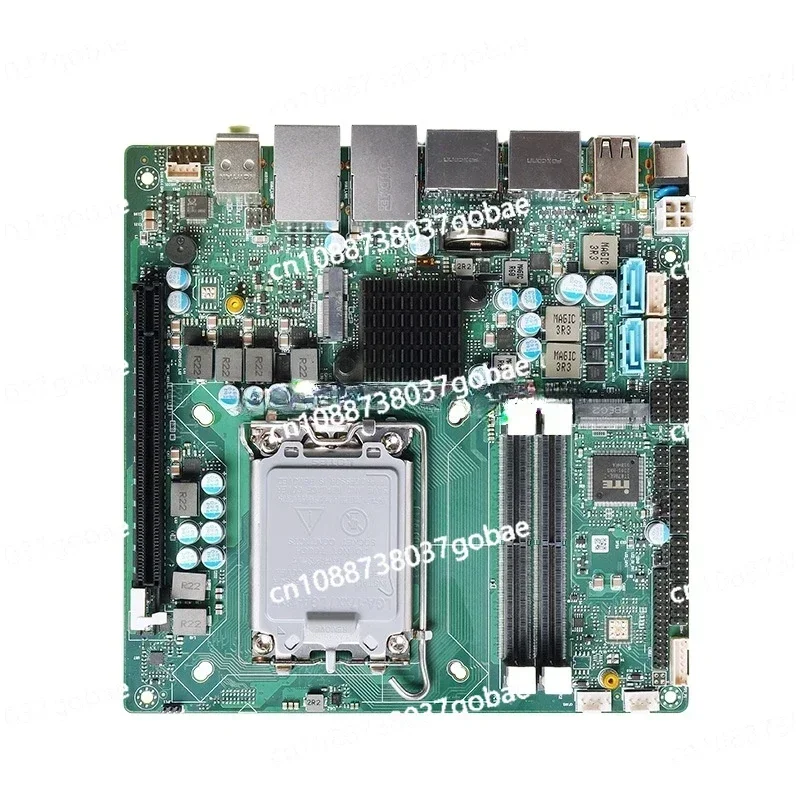 For 12 /13 Th Generation Lga1700 Pin H610/Q670 Dual Network Port 4K Display Data Acquisition Industrial Control Motherboard