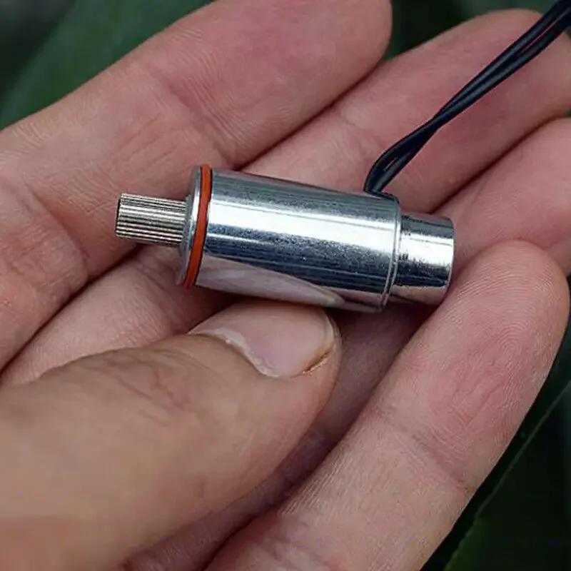 DC 12V Suction Type Cylindrical Mini Tubular Linear Electromagnet Solenoid Magnet Rubber Block