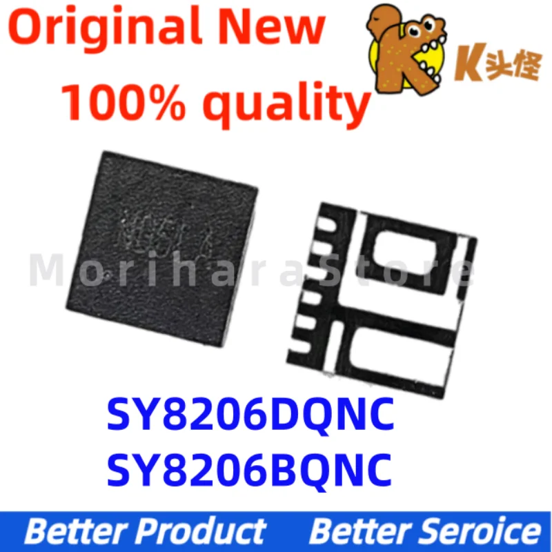 5PCS/ New original  SY8206DQNC NF3 NF4 SY8206D SY8206BQNC SY8206B ND4 ND3 ND5
