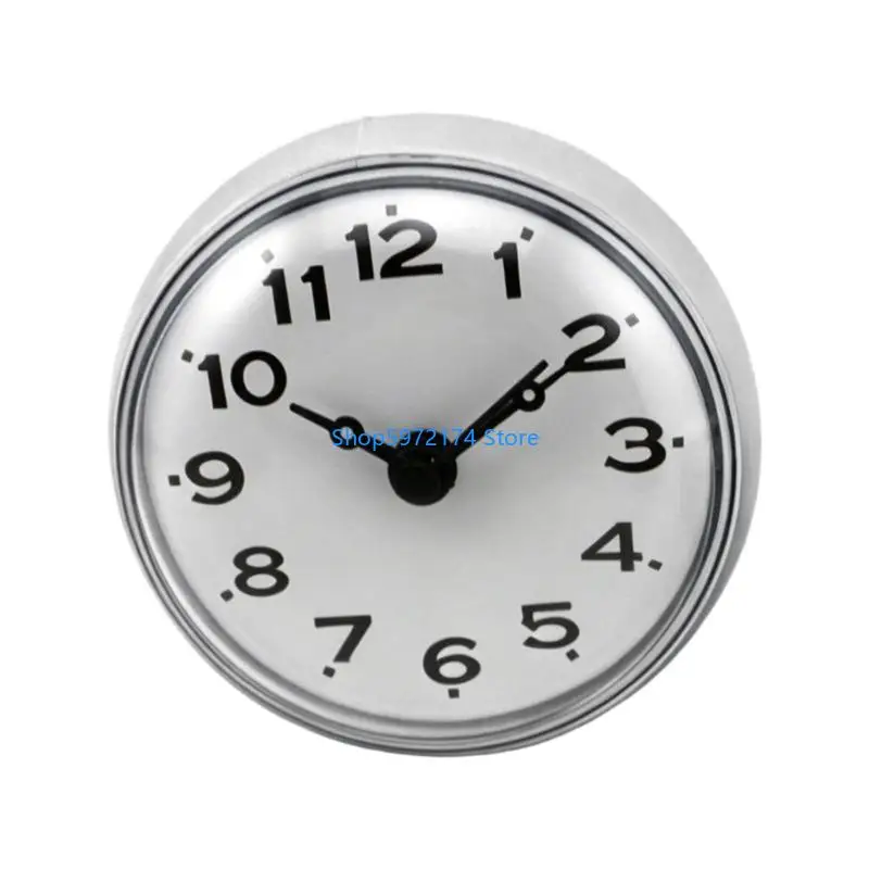 Y3NB Suction Mounted Shower Clock for Sink Side Schedule Checks for Family Use
