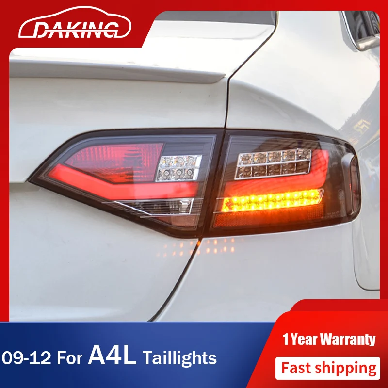 

Taillights For AUDI A4L B8 2009-2012 A4 Rear DRL LED Day Running Light Turn Signal Lamps Auto Assembly Accessories