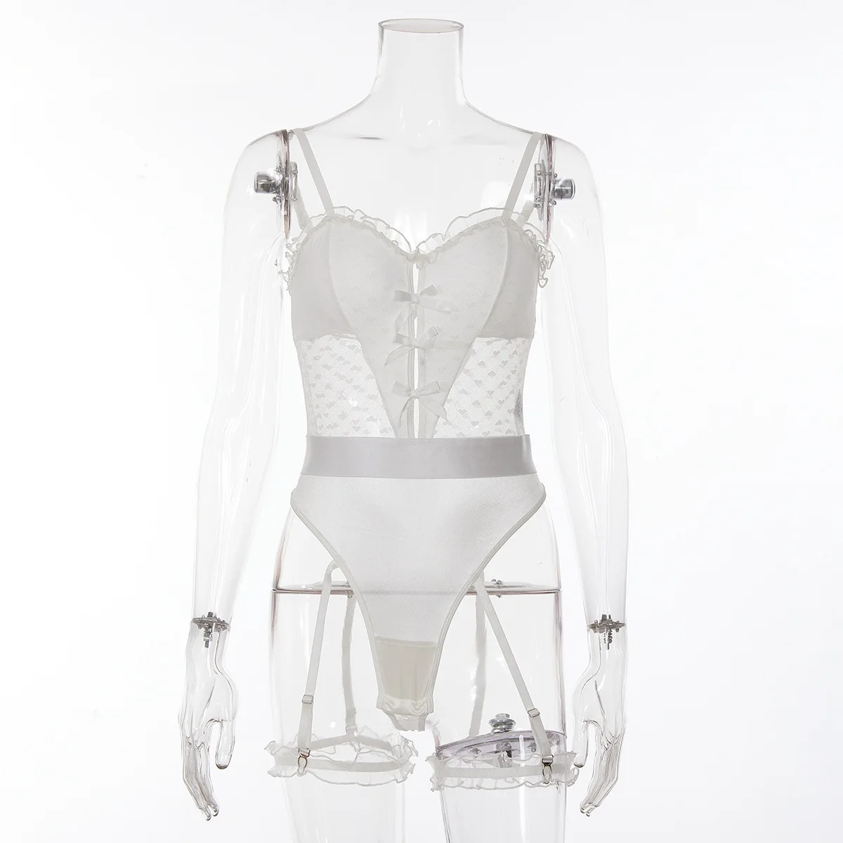 Corset Woman 2025 Sexy Lingerie Night Club Outfits Clothes Lace Bodysuit Top Female Underwear Sexy Adult Erotic Lingerie