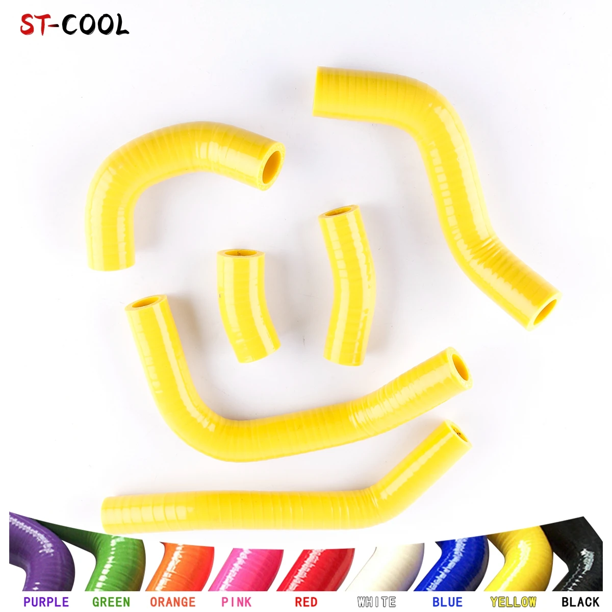 

FOR HONDA CRF450R 2013 CRF 450R 2014 Silicone Radiator Hoses Kit Coolant Pipes Tubes 6Pcs 10 Colors