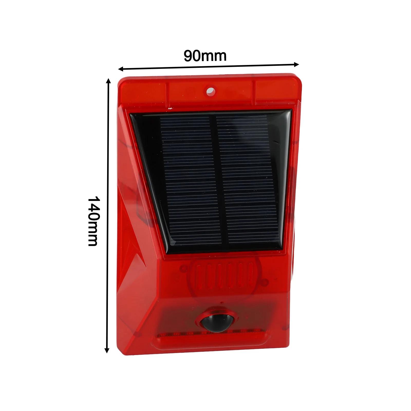 

IP65 Alarm 120dB Security Alarm Outdoor Security Repels Wild Animals Wireless Remote Control Continuous Lighting Time