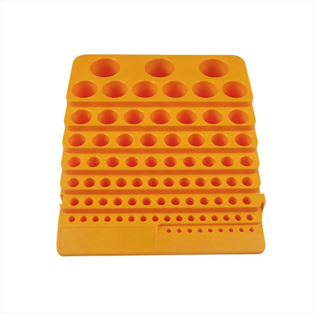 

A58Z Plastic Drill Bit End Mill Storage Box for Milling Cutter CNC Tool U Drill Parts Collecting Case 2Pcs
