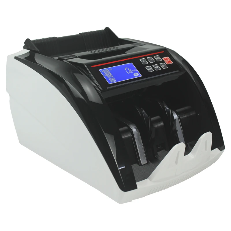 5800D UV/MG LCD Display Bill Counter Multi-Currencies Counting Machine Cash Detector USD/EUR/IQD/TRY Money Counter