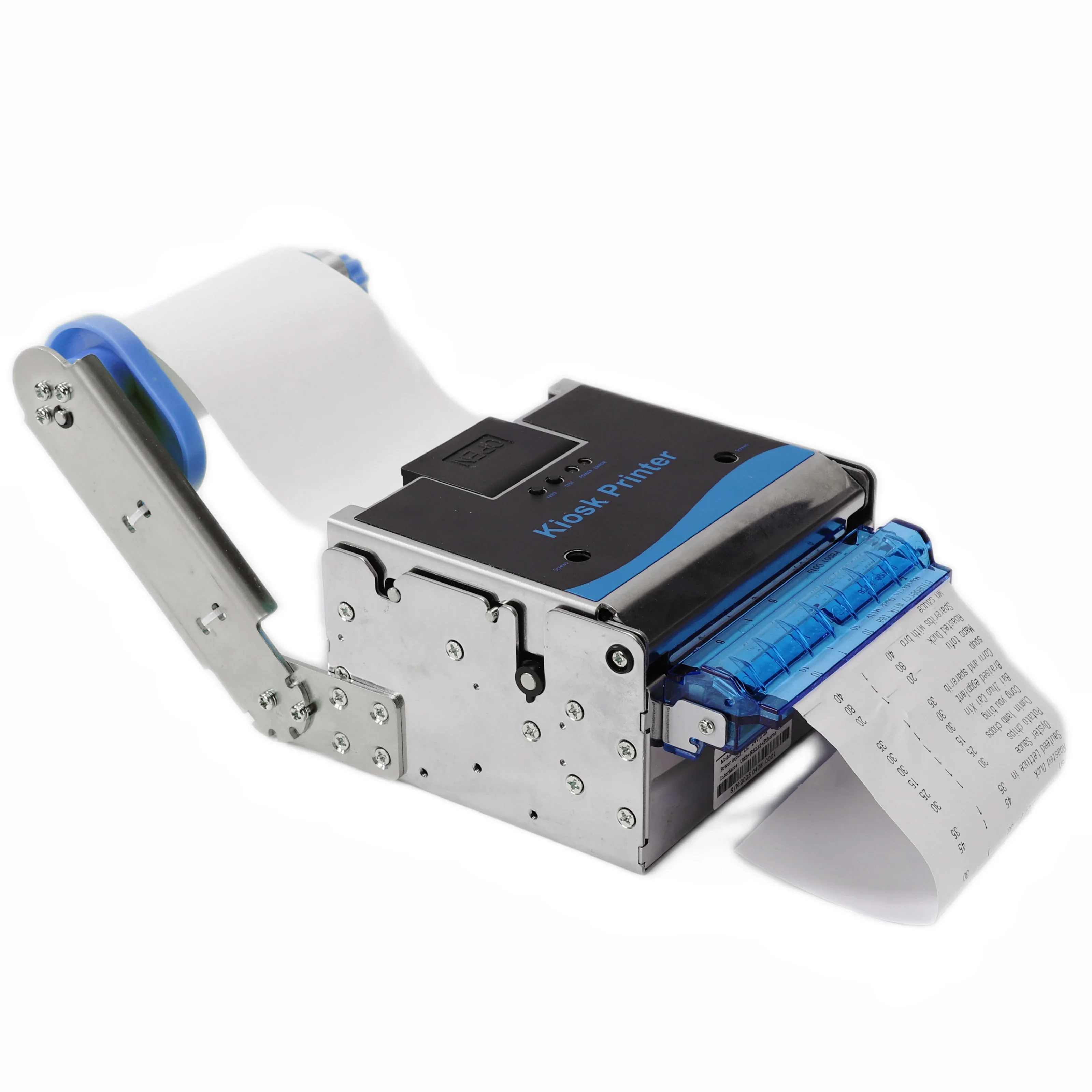 80mm 3inch Vertical Thermal Printer Kiosk USB RS232 LAN Port 24V for Self-Service Terminals - Compact Size for Business Use