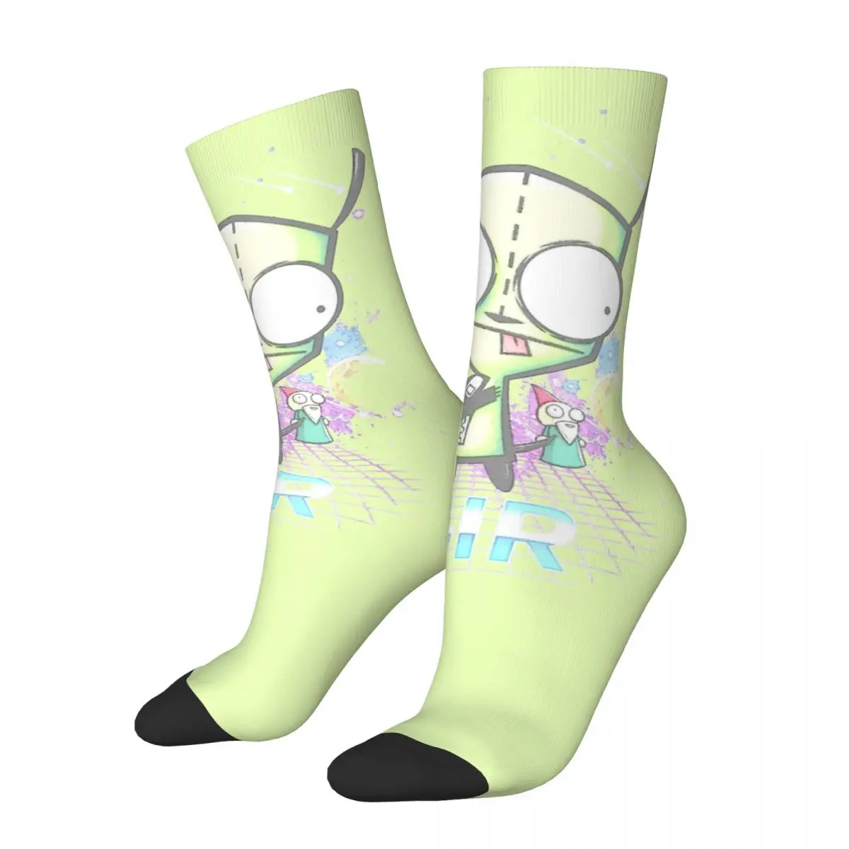 Happy Funny Women Men Socks invass Zims Gir Slushee Adventure accessori morbidi calzini di alta qualità per tutte le stagioni