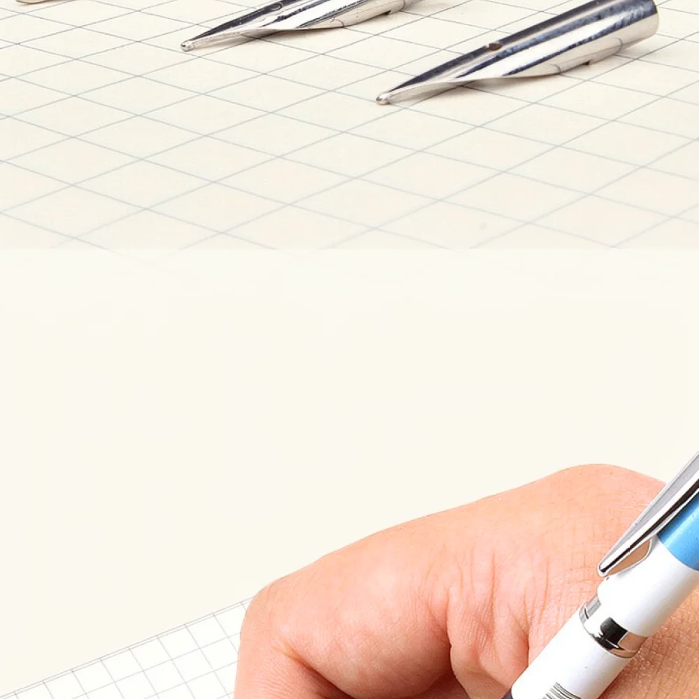 Universal Fountain Pen Nib Stainless Steel Tip For Haoyouliang Replacement Stationery Parts Student School Writing Supplies