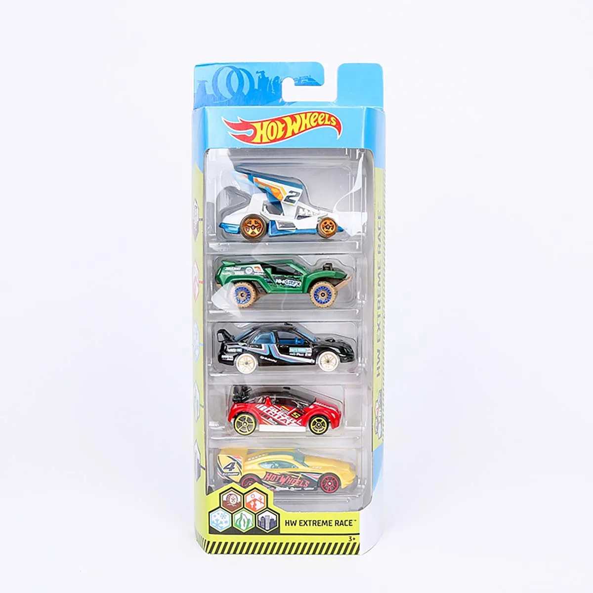 5Pcs Hot Wheels Toy,Track Racing Alloy Car Toy Five Pack Boy Toy Model for Collection,Cartoon Games Surrounding Toys Kid Gifts,