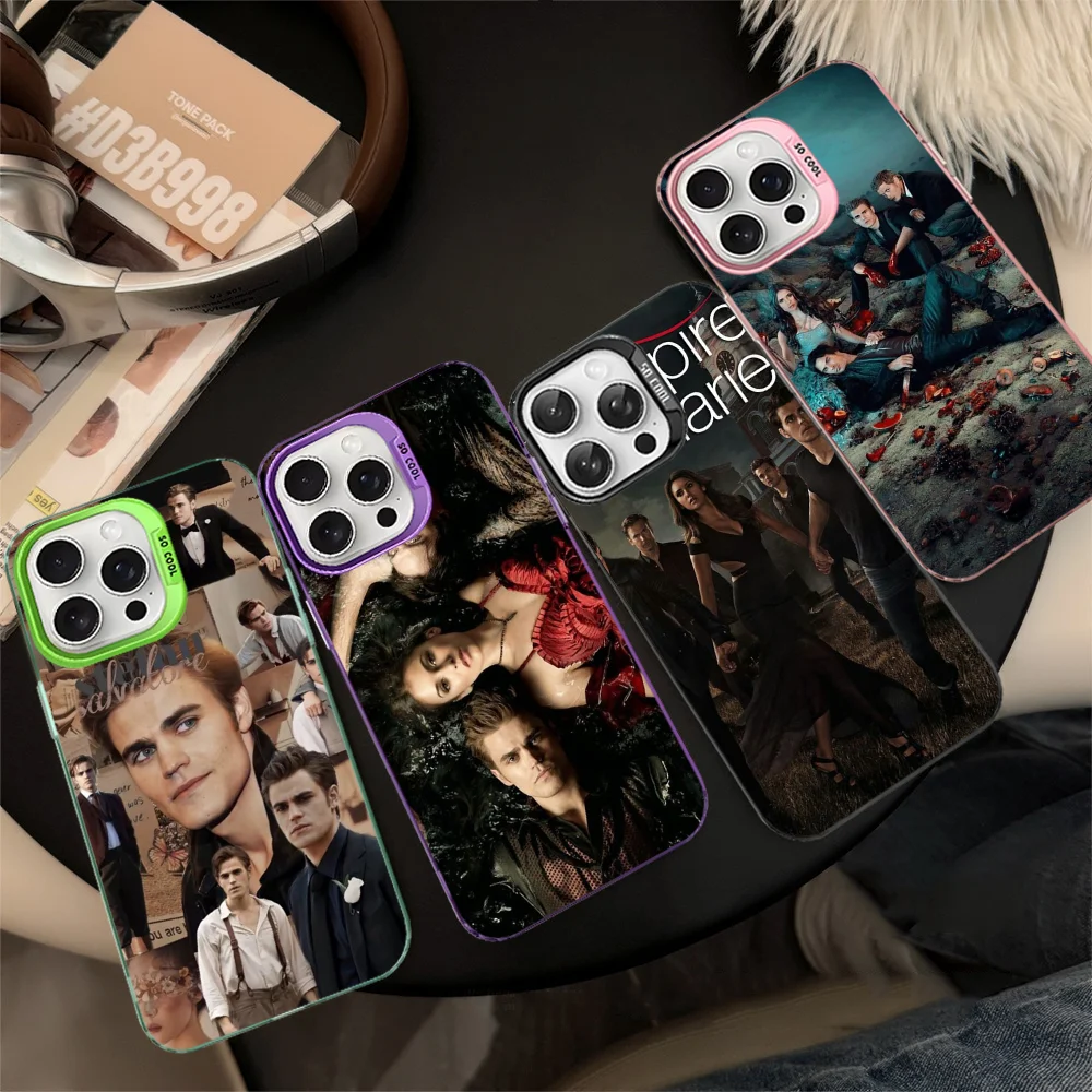 

The Vampire Diaries Phone Case For IPhone 16 15 14 13 12 11 Pro Max X XR XSMAX 8 7 Plus Matte Shockproof Back Cover