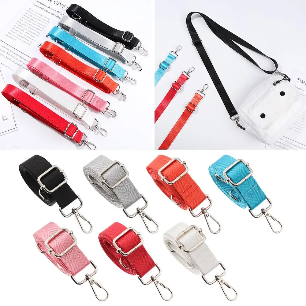 Odpinany Wymienny Regulowany Uchwyt do Torebki Pasek Nylonowy Paski do Torebek Akcesoria do Torebek na Ramię