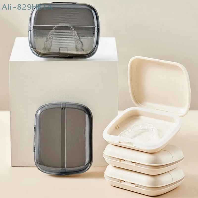 Invisible Braces Box, Orthodontic Teeth Holder Storage Box, Denture Corrector, Arch Expander, Cleaning And Soaking Box