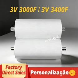 3V 3000F DIY 15V 3400F Car Starter Rectifier Supercapacitor Distribution Connector Nut and Fixing Bracket 1-6PCS