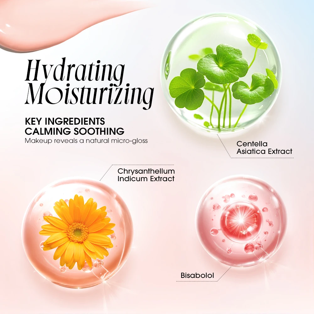 O.TWO.O برايمر للوجه قاعدة مكياج واقية من الشمس SPF30 مسام غير مرئية ينعم الخطوط الدقيقة للتحكم في الزيوت مكياج برايمر للرطوبة