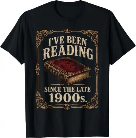 Ich habe seit den späten 1900er Jahren gerne gelesen - Lustiges Buchliebhaber-T-Shirt Y2K Vintage Reader Grafik-Spruch-T-Shirt Kleidung für Frauen Männer Geschenk – Detail 10