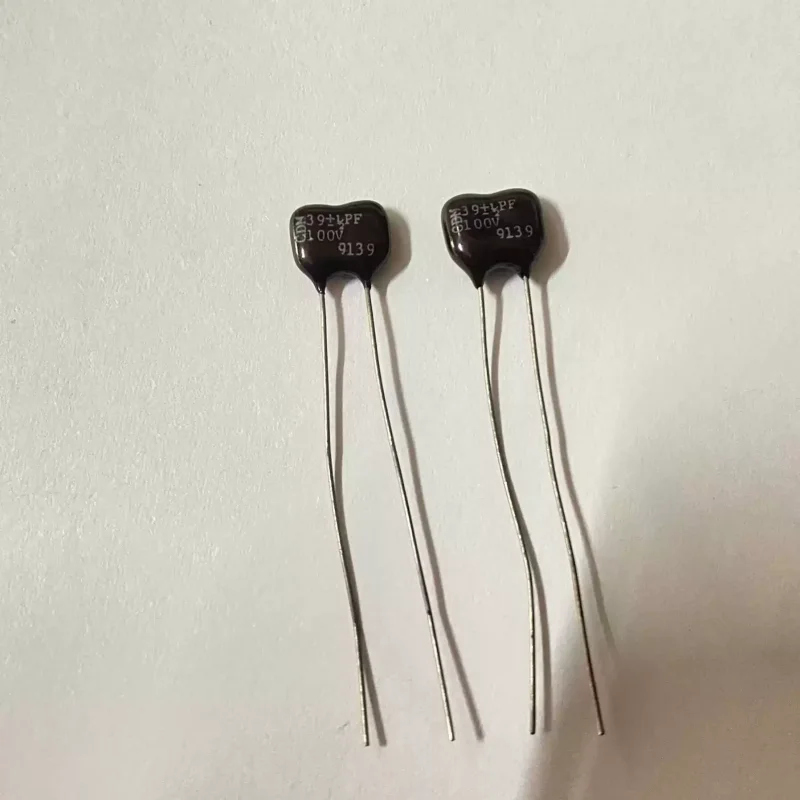 10-100pcs-cdm-100v39pf-cd10fd390do3-capacitor-de-mica-prateada-de-insercao-direta-importado