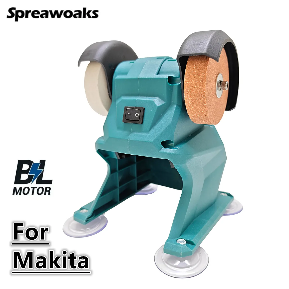 

Brushless Bench Grinder Polisher Electric Cordless Sander For DIY Metal Wood Jewelry Buffing For Makita 18V Battery