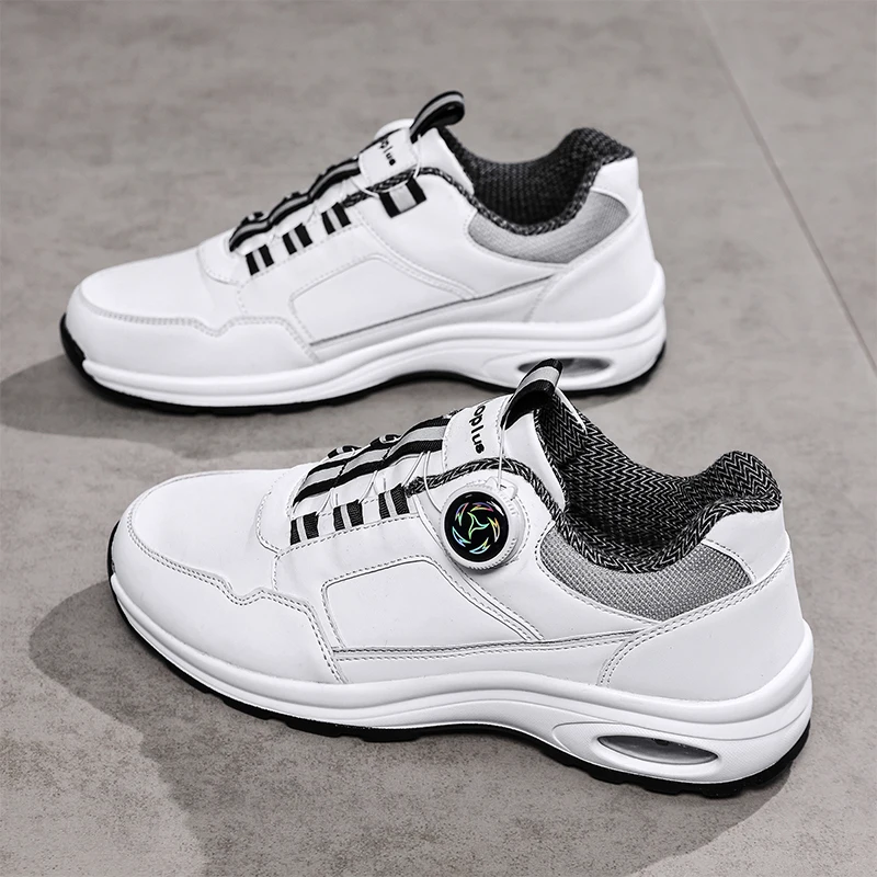 

Fashionable Men's Casual Sports Shoes, Comfortable and Elastic Walking Shoes, Portable Cycling Shoes, Lightweight Golf Shoes 10