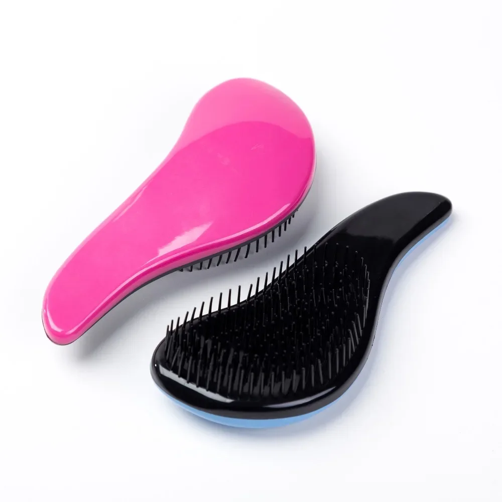 1 قطعة مشط شعر سحري جديد مضاد للكهرباء الساكنة وفك تشابك الشعر ومقبض تشابك فرشاة شعر TT #3